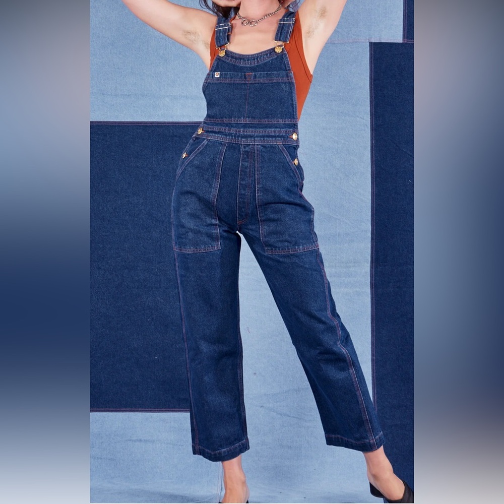 Big Bud Press Dark Blue Women's Overalls